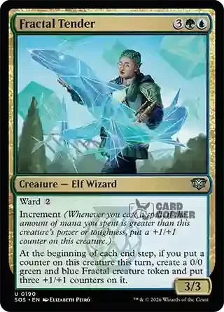 Secrets of Strixhaven Card List - Fractal Tender 0190