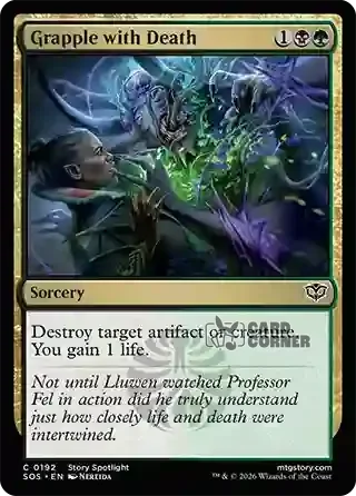 Secrets of Strixhaven Card List - Grapple with Death 0192