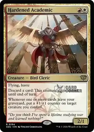 Secrets of Strixhaven Card List - Hardened Academic 0194