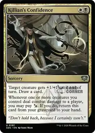 Secrets of Strixhaven Card List - Killian's Confidence 0197