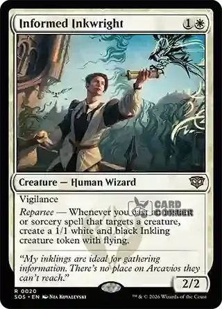 Secrets of Strixhaven Card List - Informed Inkwright 0020