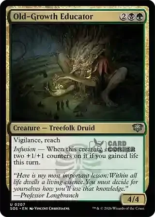 Secrets of Strixhaven Card List - Old-Growth Educator 0207