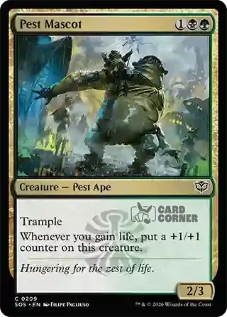 Secrets of Strixhaven Card List - Pest Mascot 0209