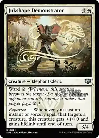 Secrets of Strixhaven Card List - Inkshape Demonstrator 0021
