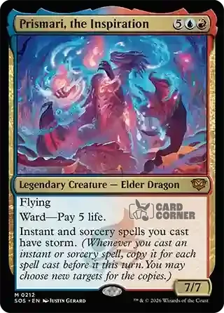 Secrets of Strixhaven Card List - Prismari, the Inspiration 0212