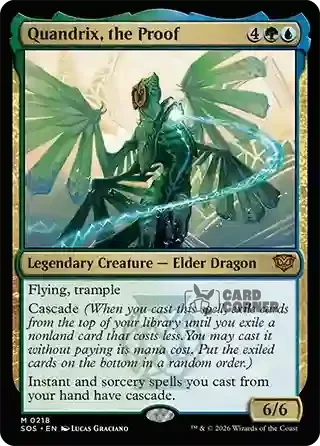 Secrets of Strixhaven Card List - Quandrix, the Proof 0218