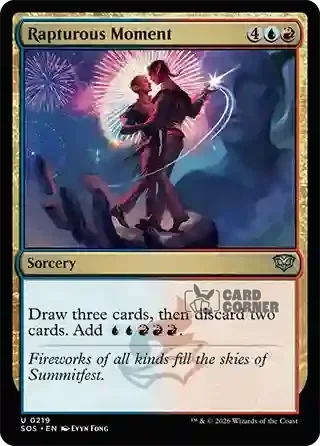 Secrets of Strixhaven Card List - Rapturous Moment 0219