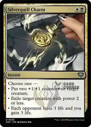 Secrets of Strixhaven Card List - Silverquill Charm 0225