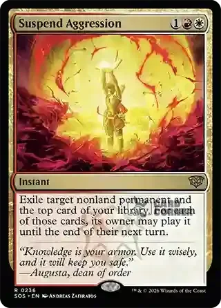 Secrets of Strixhaven Card List - Suspend Aggression 0236