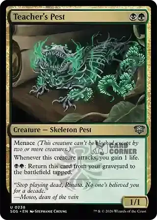 Secrets of Strixhaven Card List - Teacher's Pest 0238