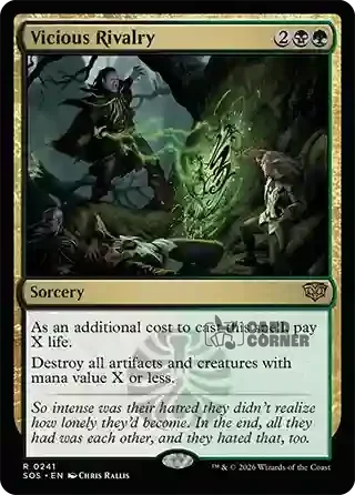 Secrets of Strixhaven Card List - Vicious Rivalry 0241