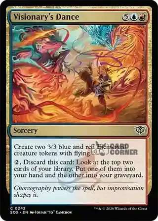 Secrets of Strixhaven Card List - Visionary's Dance 0242