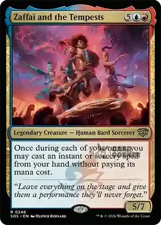 Secrets of Strixhaven Card List - Zaffai and the Tempests 0246