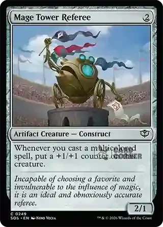 Secrets of Strixhaven Card List - Mage Tower Referee 0249