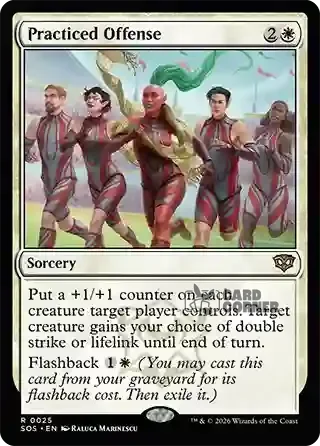 Secrets of Strixhaven Card List - Practiced Offense 0025