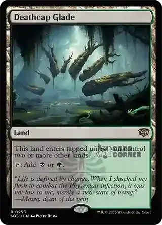 Secrets of Strixhaven Card List - Deathcap Glade 0253