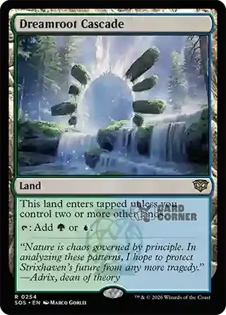 Secrets of Strixhaven Card List - Dreamroot Cascade 0254