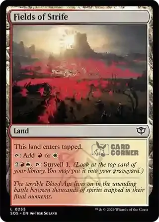 Secrets of Strixhaven Card List - Fields of Strife 0255