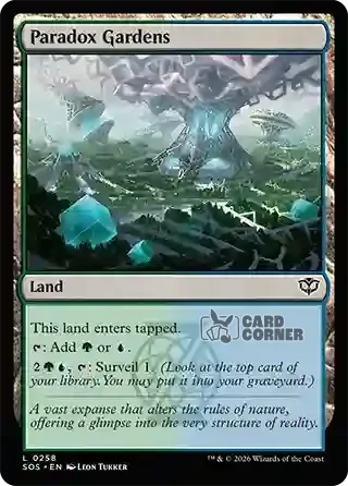 Secrets of Strixhaven Card List - Paradox Gardens 0258
