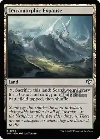 Secrets of Strixhaven Card List - Terramorphic Expanse 0265