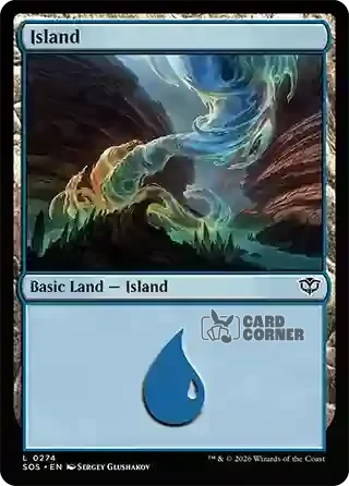 Secrets of Strixhaven Card List - Island 0274