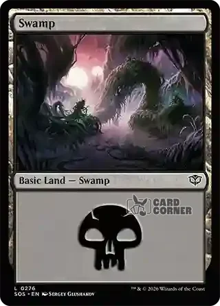Secrets of Strixhaven Card List - Swamp 0276