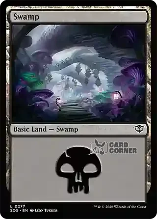 Secrets of Strixhaven Card List - Swamp 0277