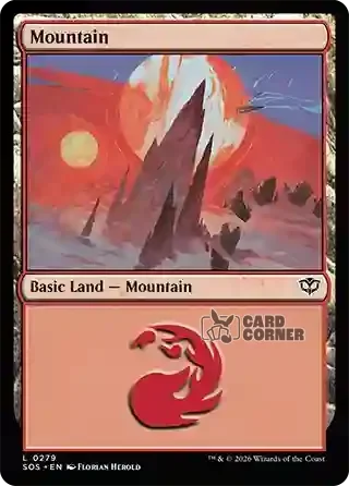 Secrets of Strixhaven Card List - Mountain 0279