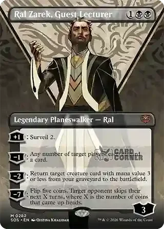 Secrets of Strixhaven Card List - Ral Zarek, Guest Lecturer 0282