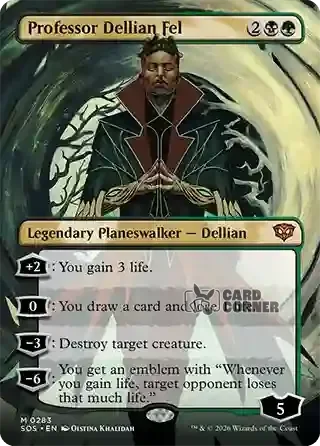 Secrets of Strixhaven Card List - Professor Dellian Fel 0283