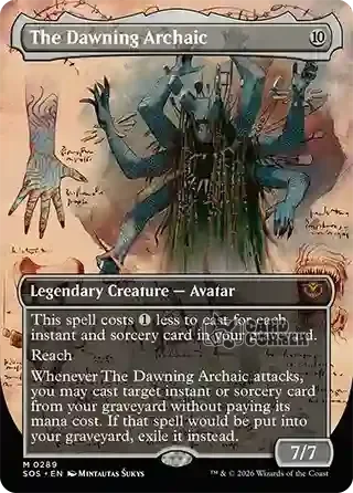 Secrets of Strixhaven Card List - The Dawning Archaic 0289