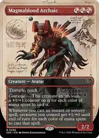 Secrets of Strixhaven Card List - Magmablood Archaic 0295