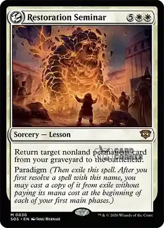 Secrets of Strixhaven Card List - Restoration Seminar 0030