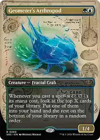Secrets of Strixhaven Card List - Geometer's Arthropod 0300