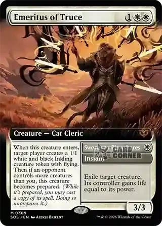 Secrets of Strixhaven Card List - Emeritus of Truce 0309