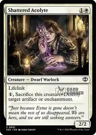 Secrets of Strixhaven Card List - Shattered Acolyte 0031