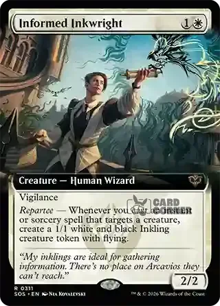 Secrets of Strixhaven Card List - Informed Inkwright 0311