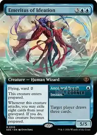 Secrets of Strixhaven Card List - Emeritus of Ideation 0315