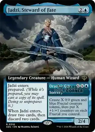 Secrets of Strixhaven Card List - Jadzi, Steward of Fate 0318