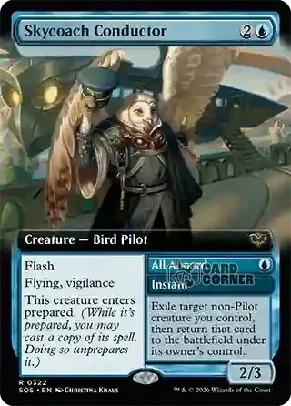 Secrets of Strixhaven Card List - Skycoach Conductor 0322