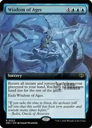 Secrets of Strixhaven Card List - Wisdom of Ages 0323