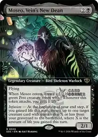 Secrets of Strixhaven Card List - Moseo, Vein's New Dean 0326