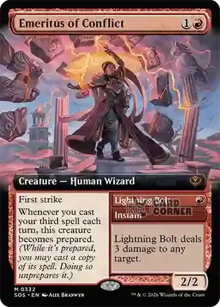 Secrets of Strixhaven Card List - Emeritus of Conflict 0332