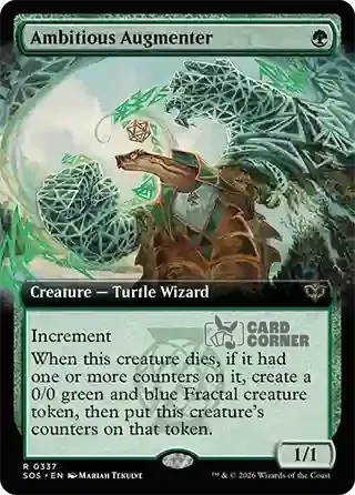 Secrets of Strixhaven Card List - Ambitious Augmenter 0337