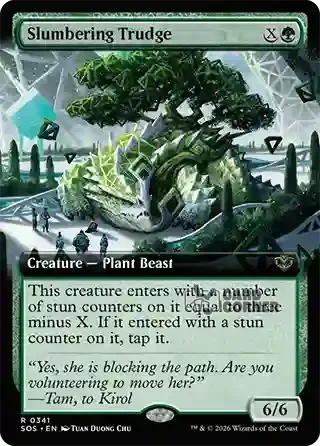 Secrets of Strixhaven Card List - Slumbering Trudge 0341