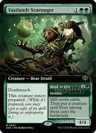 Secrets of Strixhaven Card List - Vastlands Scavenger 0342