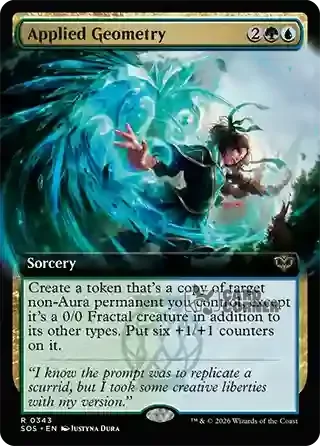 Secrets of Strixhaven Card List - Applied Geometry 0343