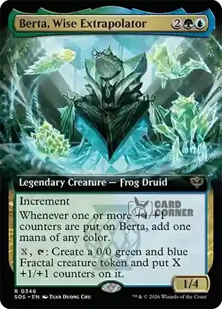 Secrets of Strixhaven Card List - Berta, Wise Extrapolator 0346