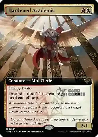 Secrets of Strixhaven Card List - Hardened Academic 0351