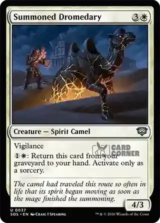 Secrets of Strixhaven Card List - Summoned Dromedary 0037